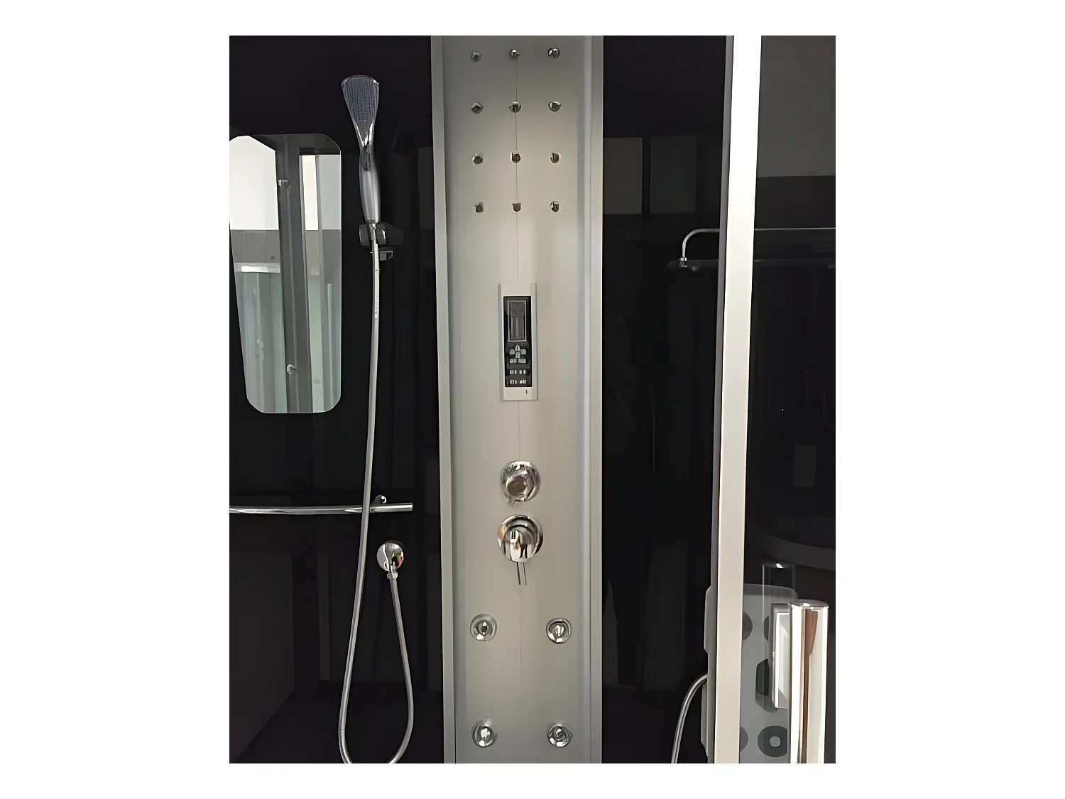 Baignoire-Douche hydromassagehoek 150 x 83 cm - Blossom