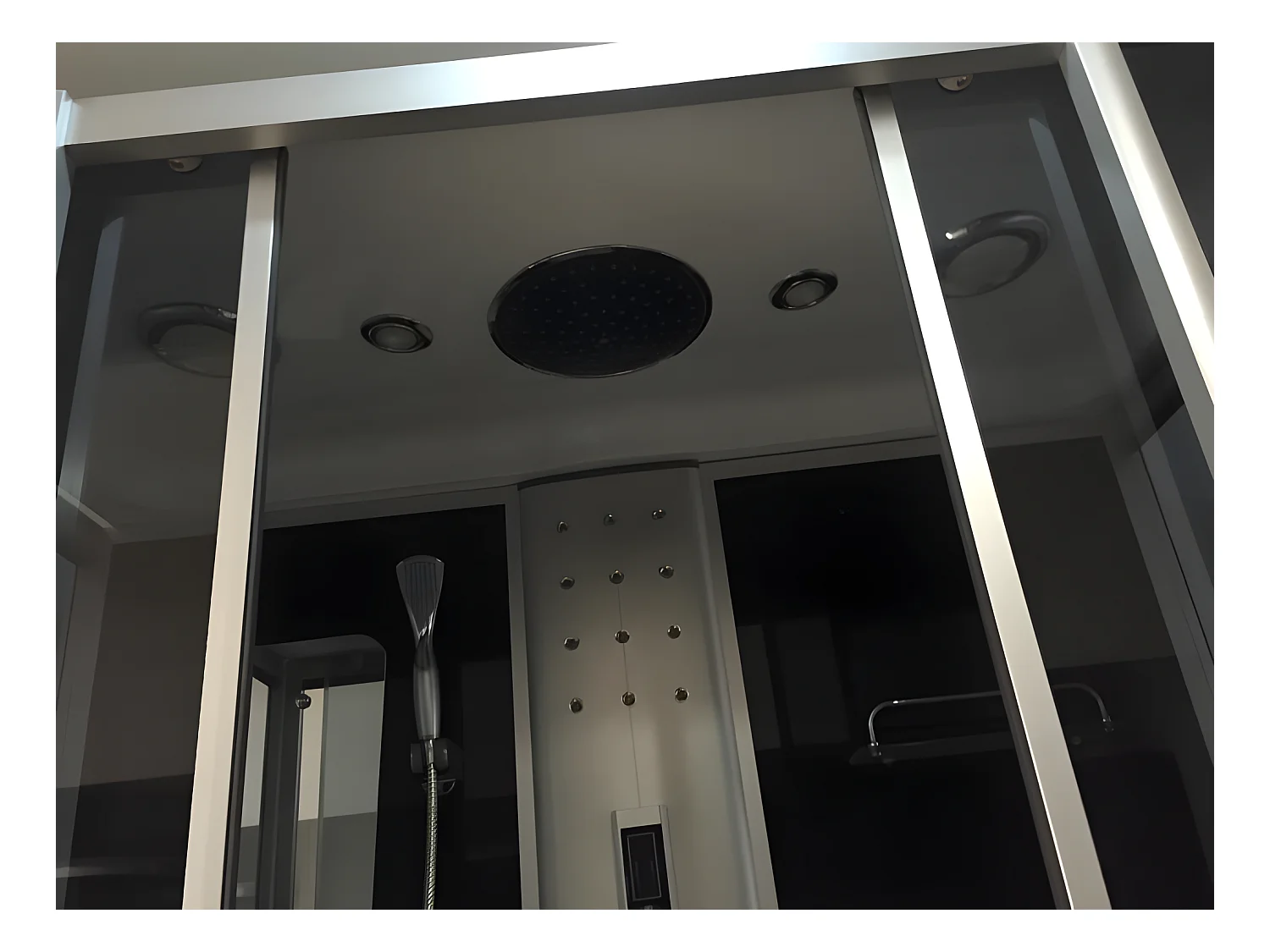 Baignoire-Douche hydromassagehoek 150 x 83 cm - Blossom