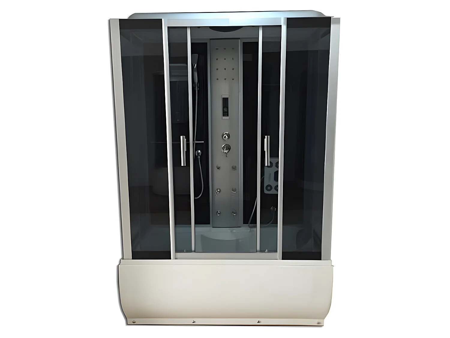 Baignoire Balnèo Cabine de Douche 150 X 83 cm – Blossom