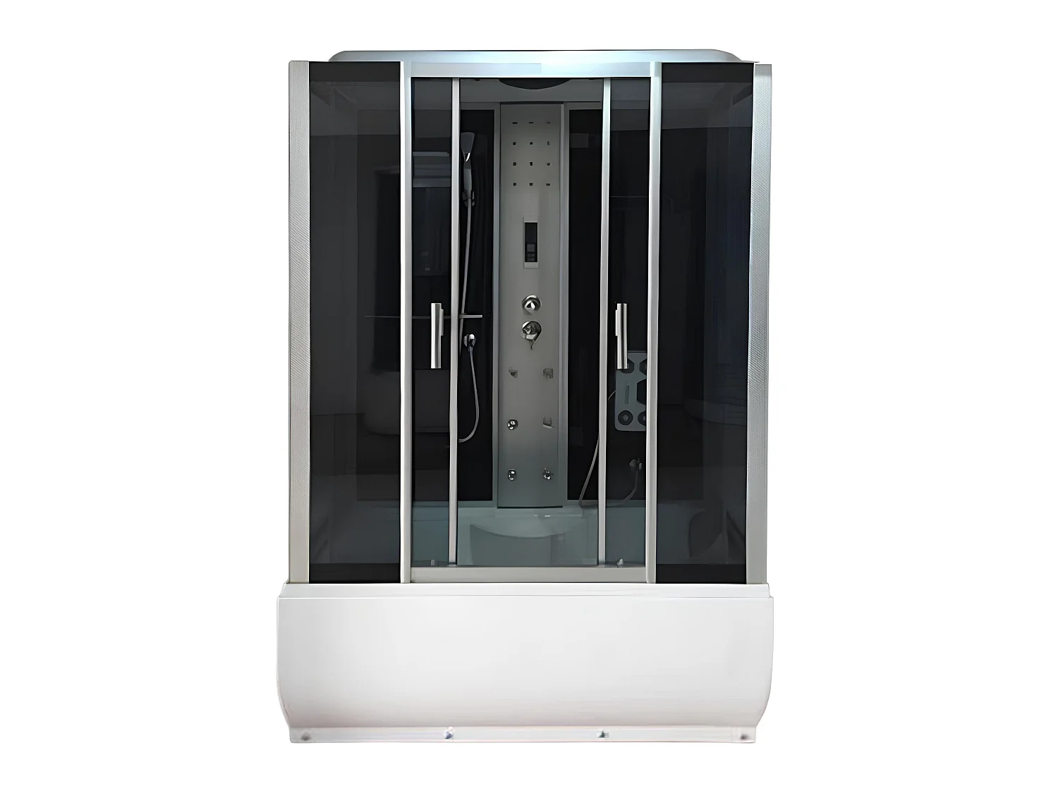 Baignoire-douche hydromassante 150 × 83 cm – Blossom