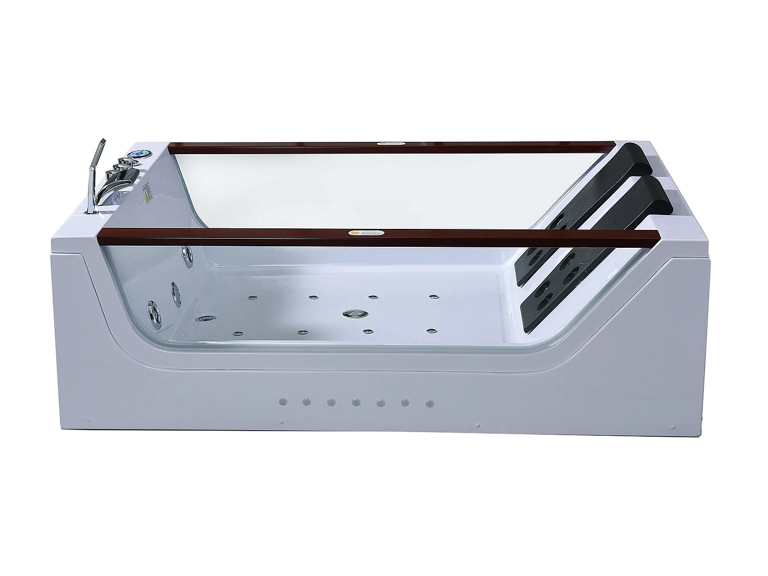 Baignoire hydromassage pour 2 personnes 180 X 120 cm 18 jets – Pearl