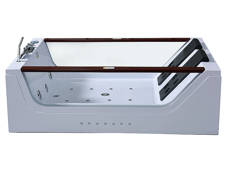 Baignoire hydromassage pour 2 personnes 180 X 120 cm 18 jets – Pearl