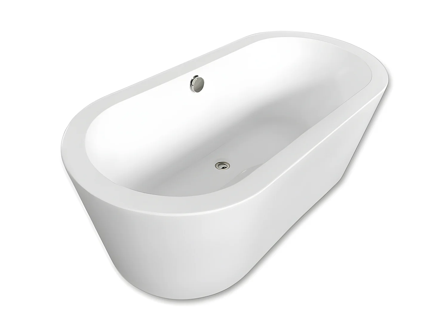 Bañera exenta moderna 170 x 80 cm - Royal