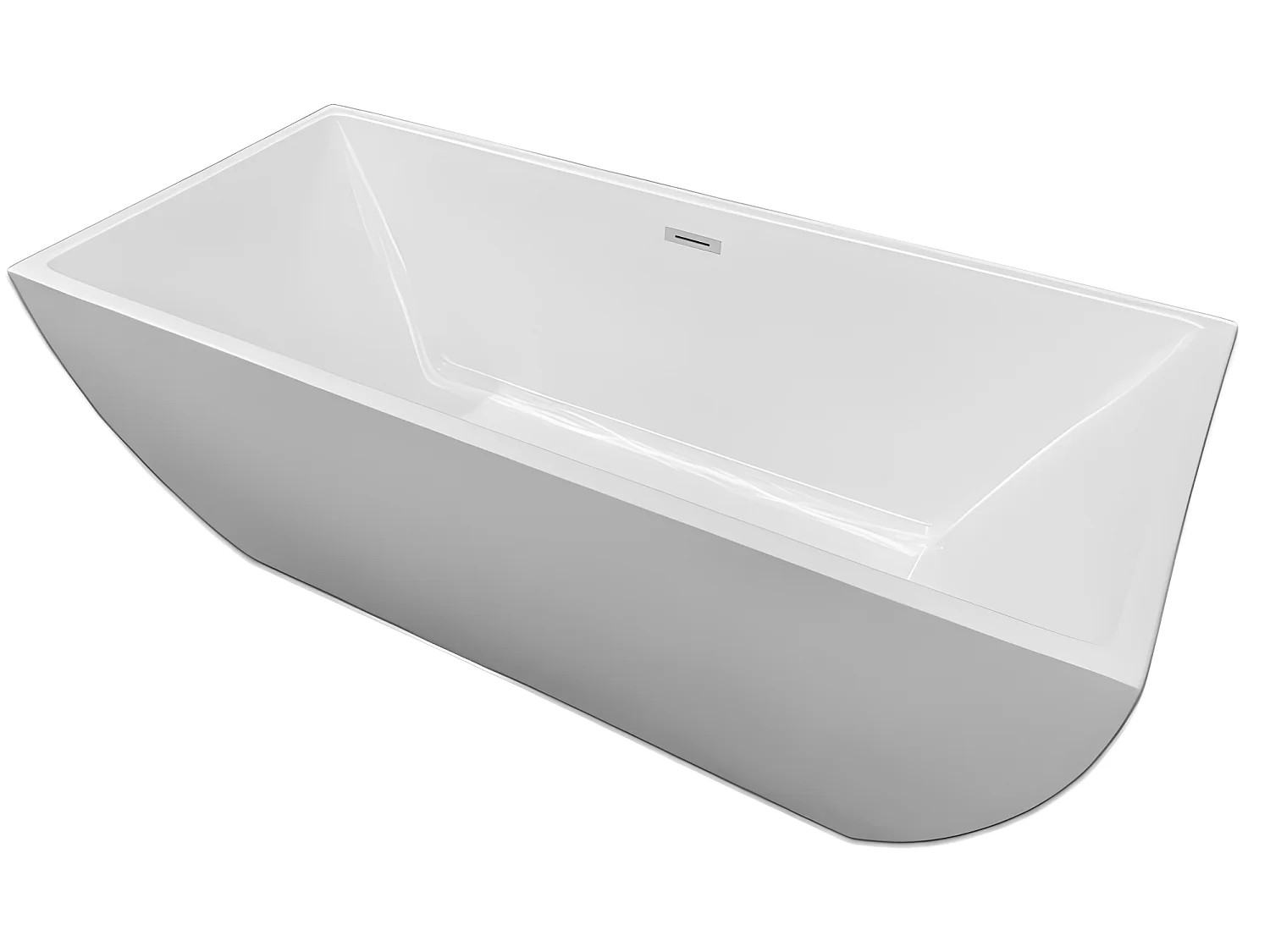 Baignoire ilôt blanc 170 X 75 cm – Destiny