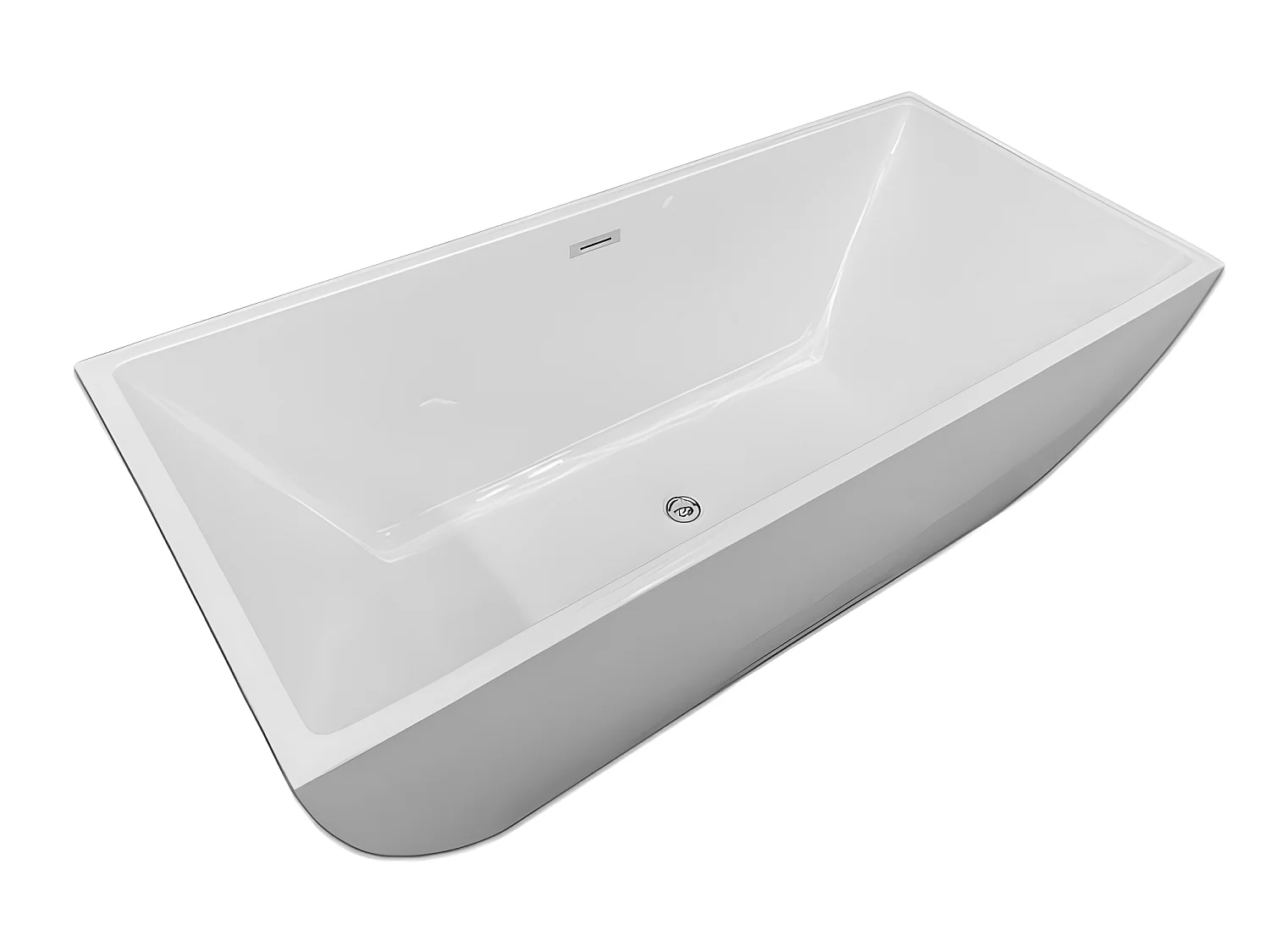 Baignoire ilôt blanc 170 X 75 cm – Destiny