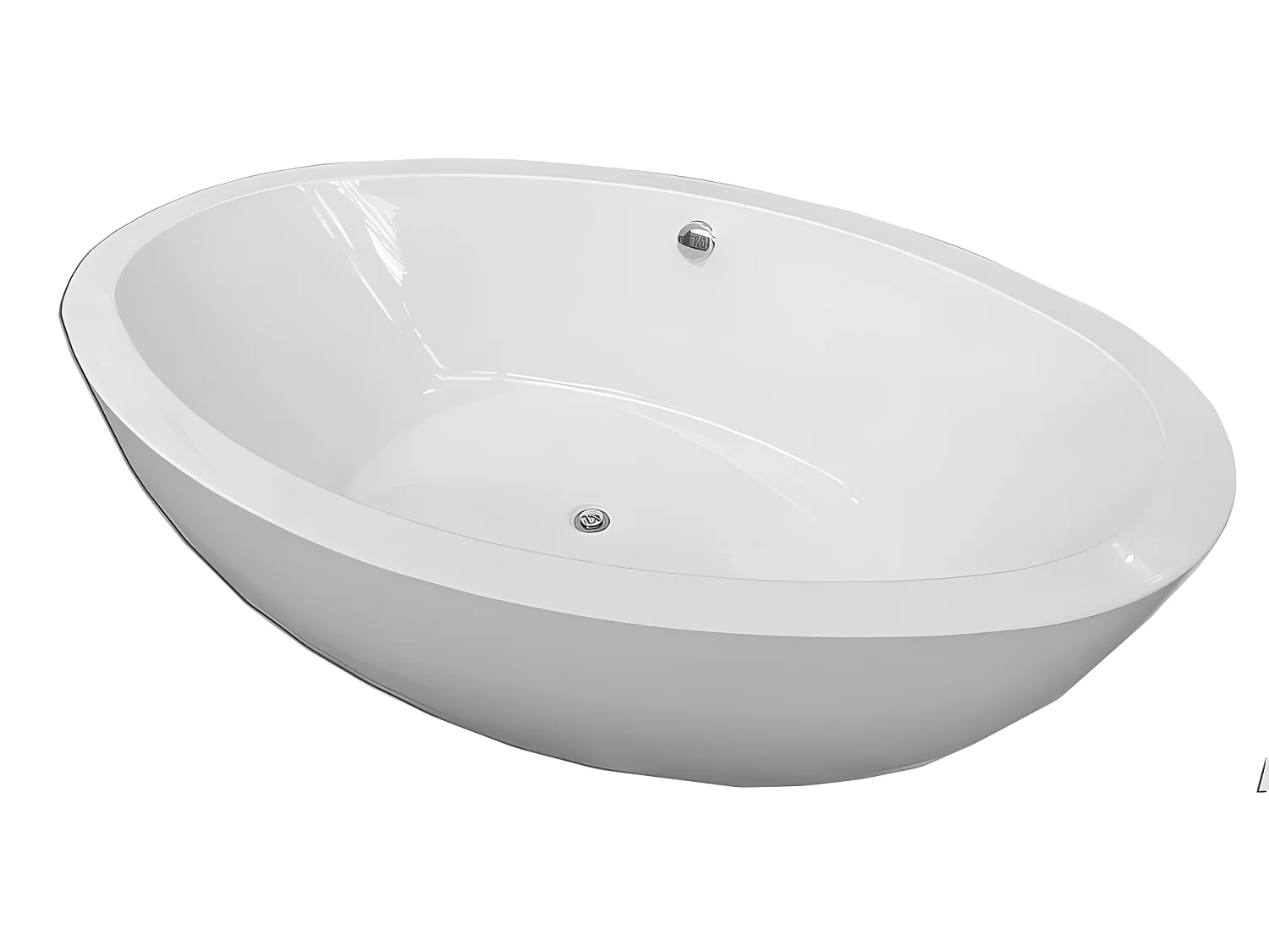 Baignoire ilôt 190 X 120 cm + Robinet Mitigeur – Melody