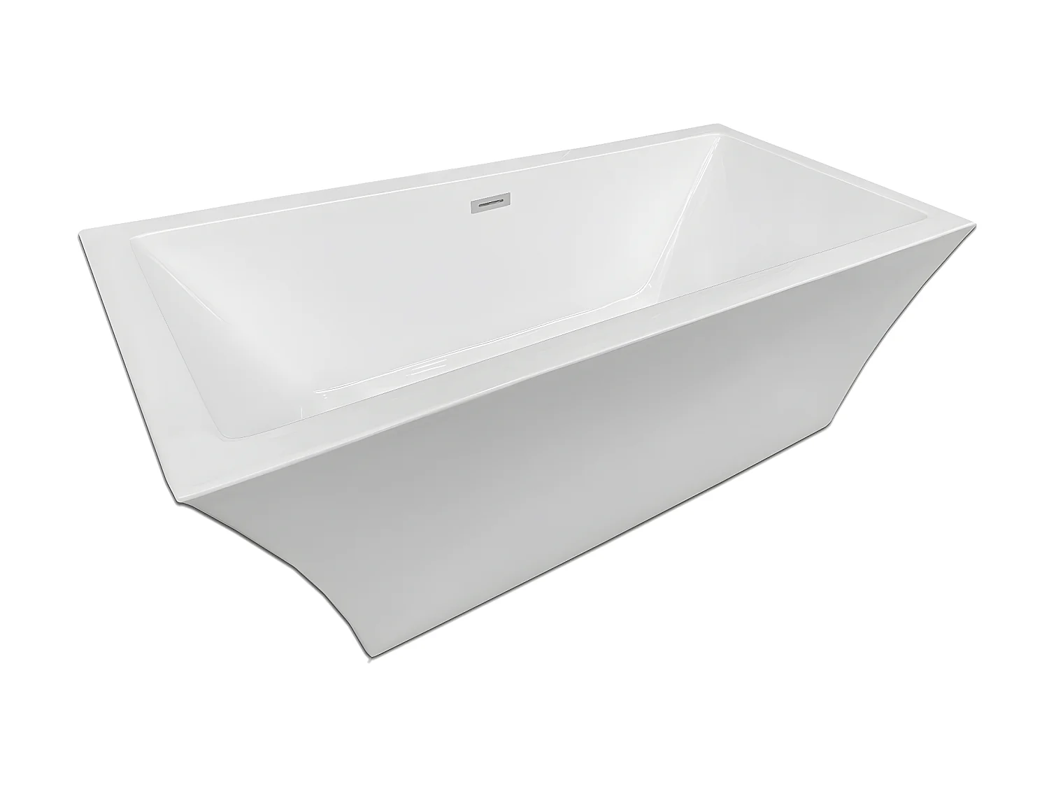 Bañera exenta blanca 170 X 80 cm - Heaven