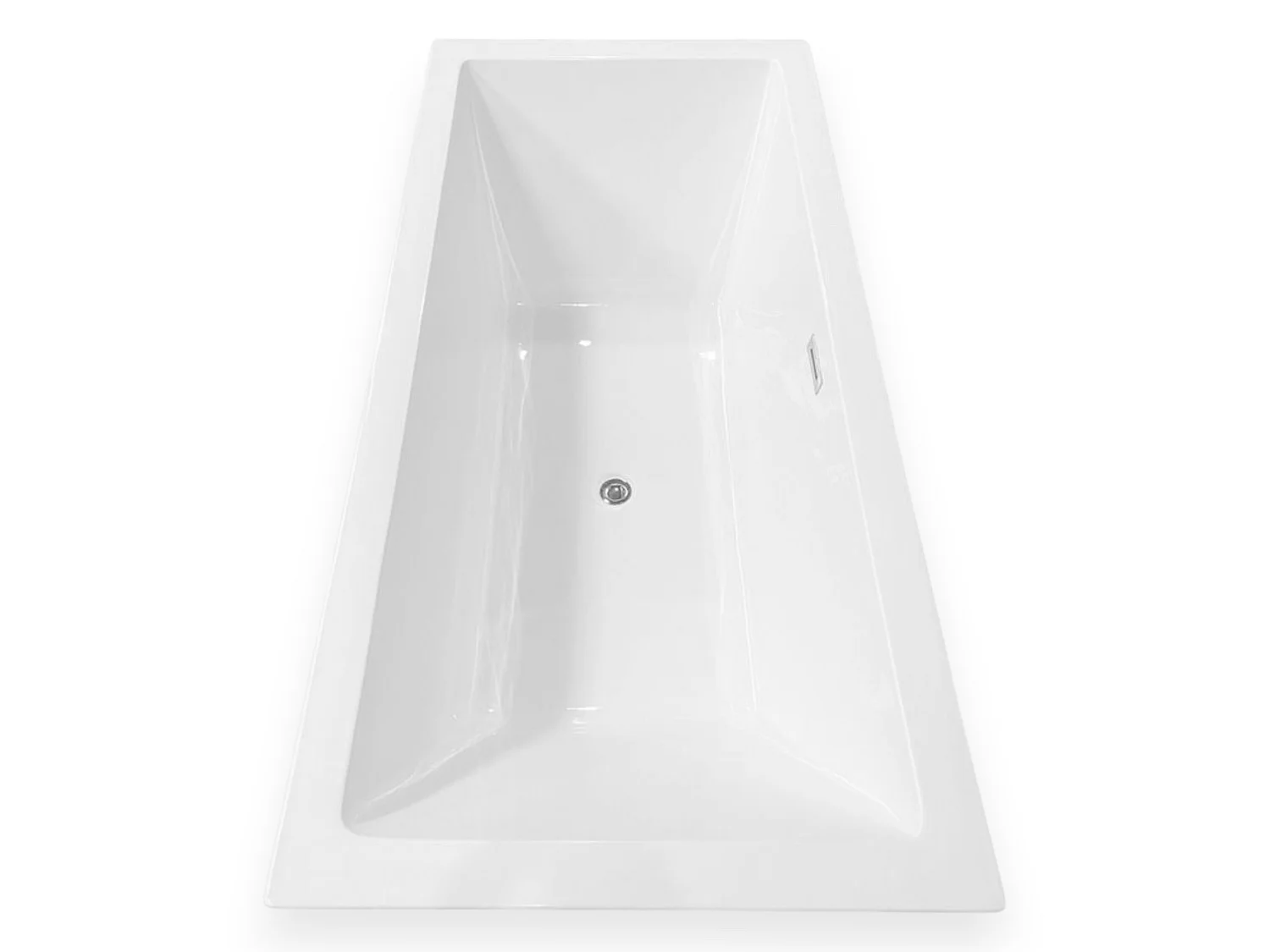 Wit vrijstaand bad 170 X 80 cm – Heaven