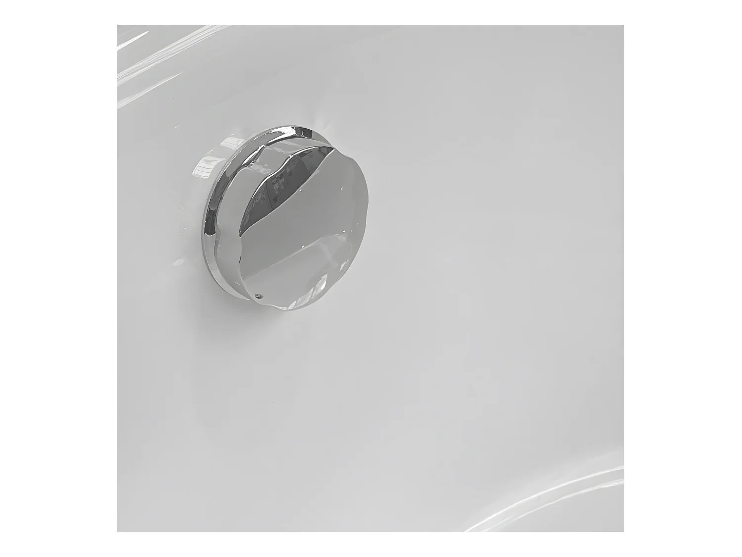 Vrijstaand bad diameter 134 X 60 cm + Kolommengkraan – Mercy