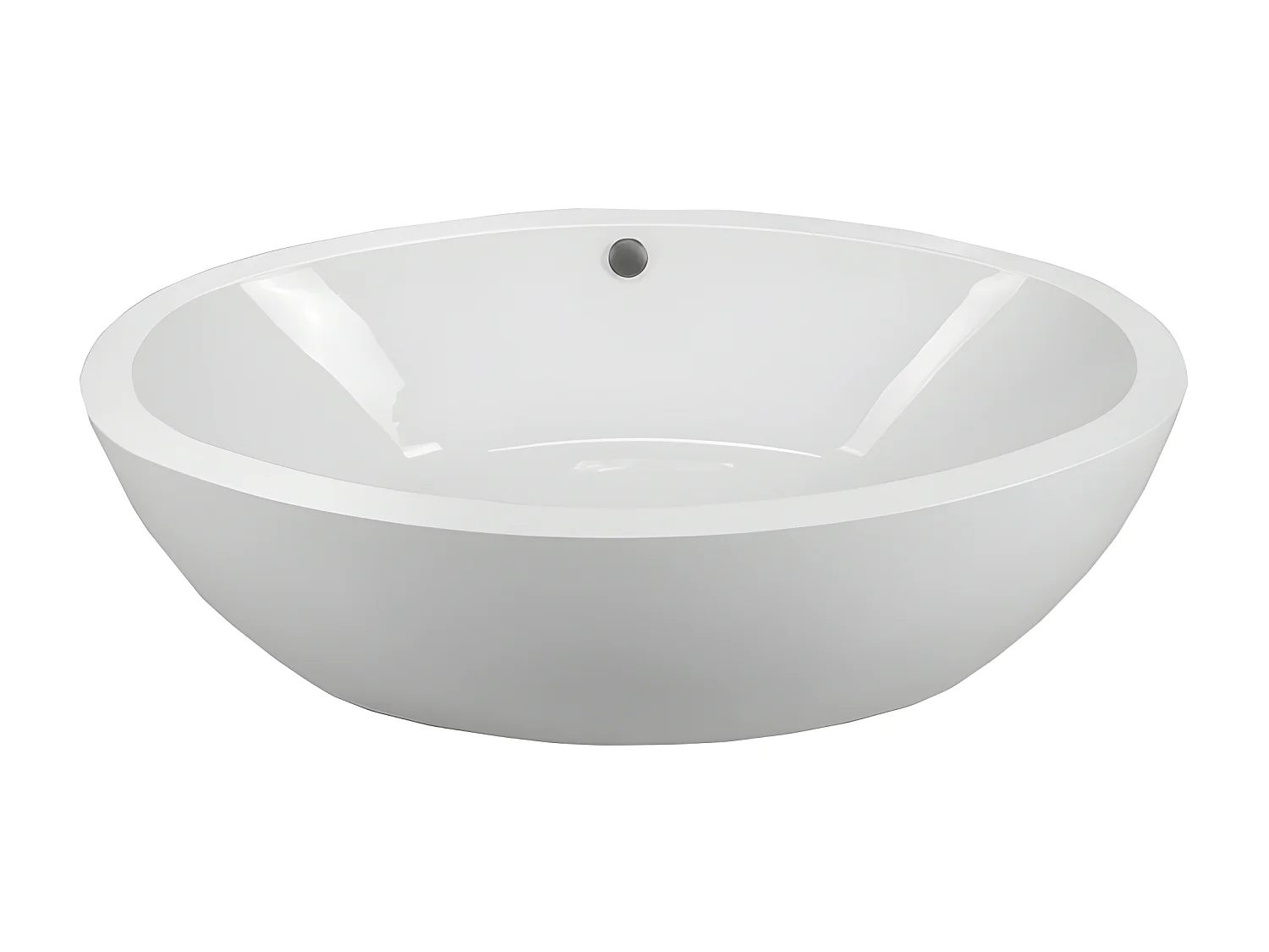 Freistehende Badewanne Weiße 190 x 120 cm – Melody