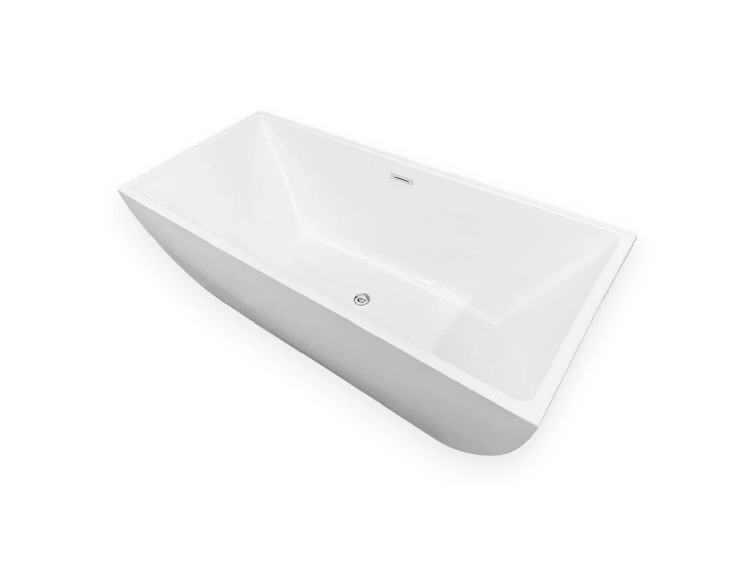 Baignoire ilôt 170 X 75 cm + Robinet Mitigeur Colonne – Destiny