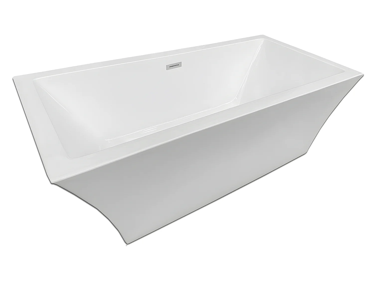 Baignoire ilôt 170 X 80 cm + Robinet Mitigeur Colonne – Heaven