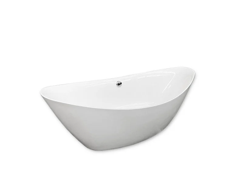 Freistehende Badewanne Weiße 180 x 80 cm – Faith