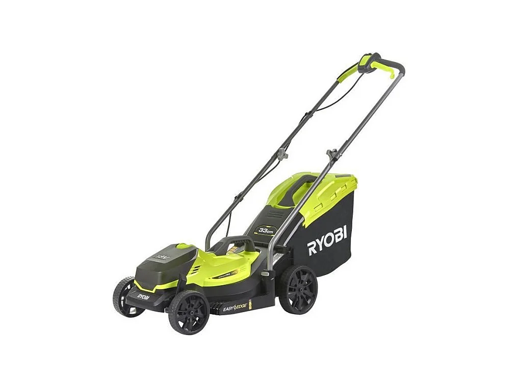 Tosaerba a spinta RYOBI 18V OnePlus - Larghezza di taglio 33 cm - Senza batteria né caricabatterie OLM1833B