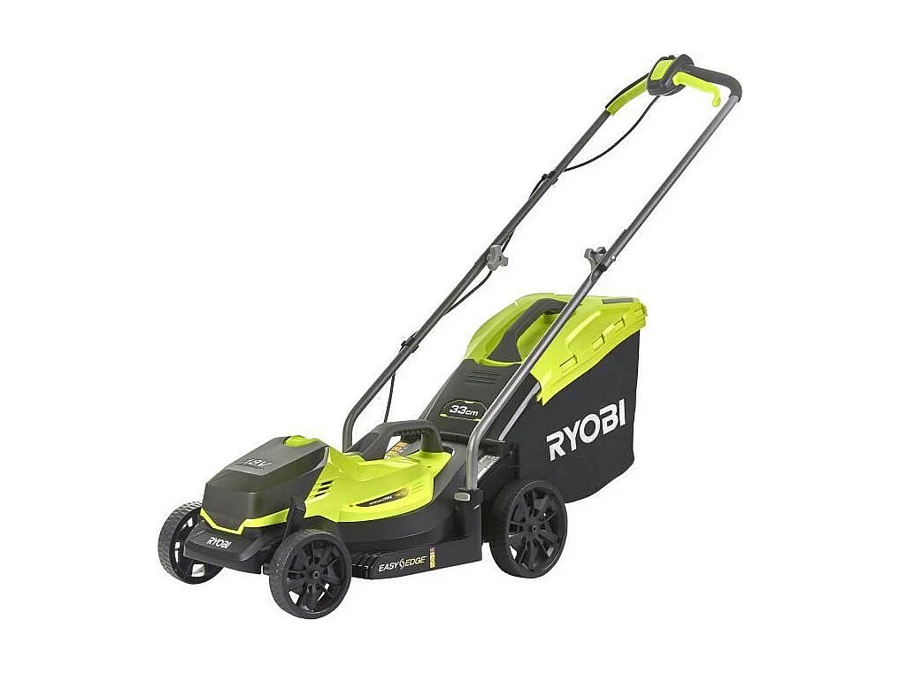 Tosaerba a spinta RYOBI 18V OnePlus - Larghezza di taglio 33 cm - Senza batteria né caricabatterie OLM1833B