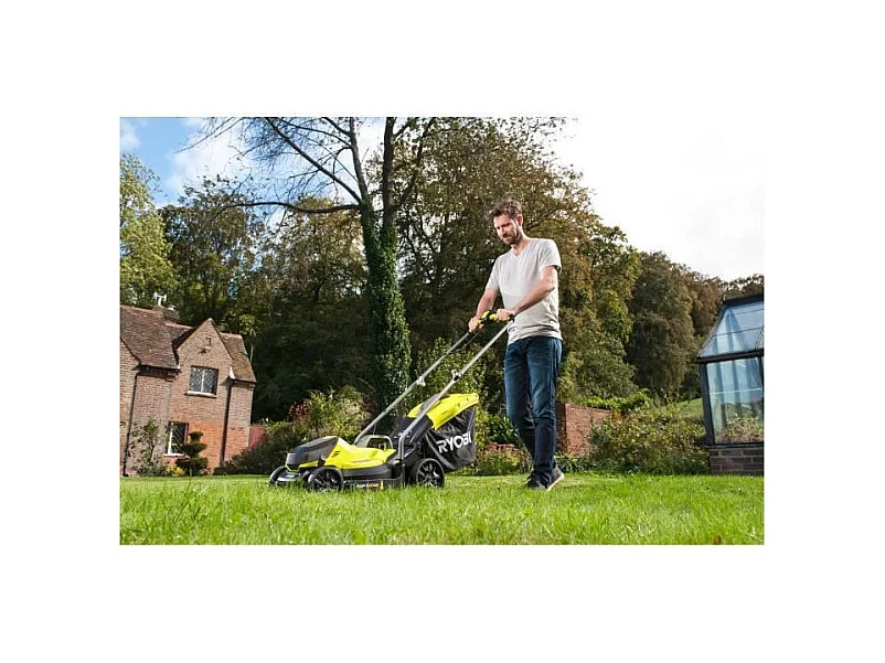 RYOBI Tondeuse 18V - 1x 4,0 Ah - Coupe 33 cm - RLM18X33B40
