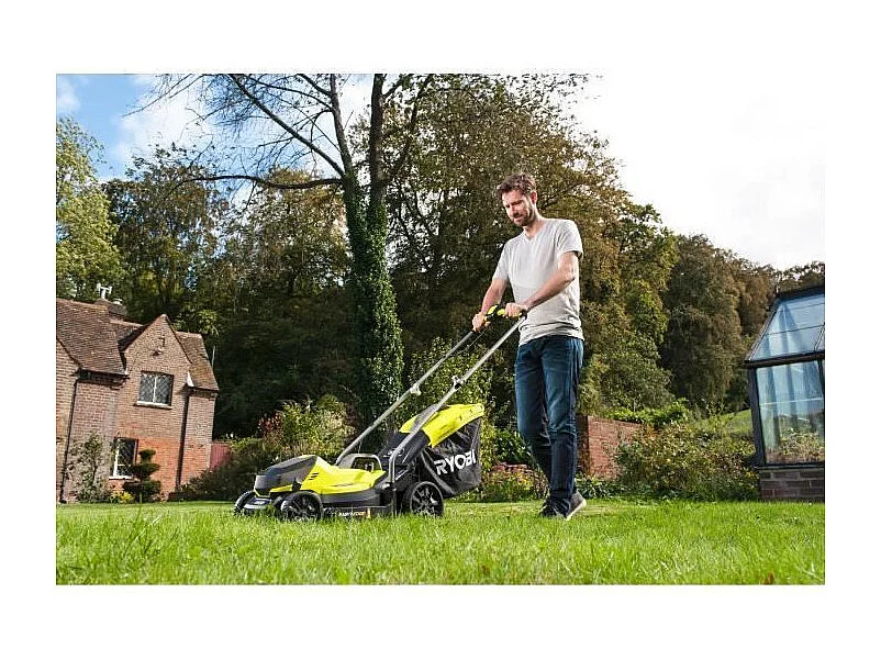 RYOBI Tondeuse 18V - 1x 4,0 Ah - Coupe 33 cm - RLM18X33B40