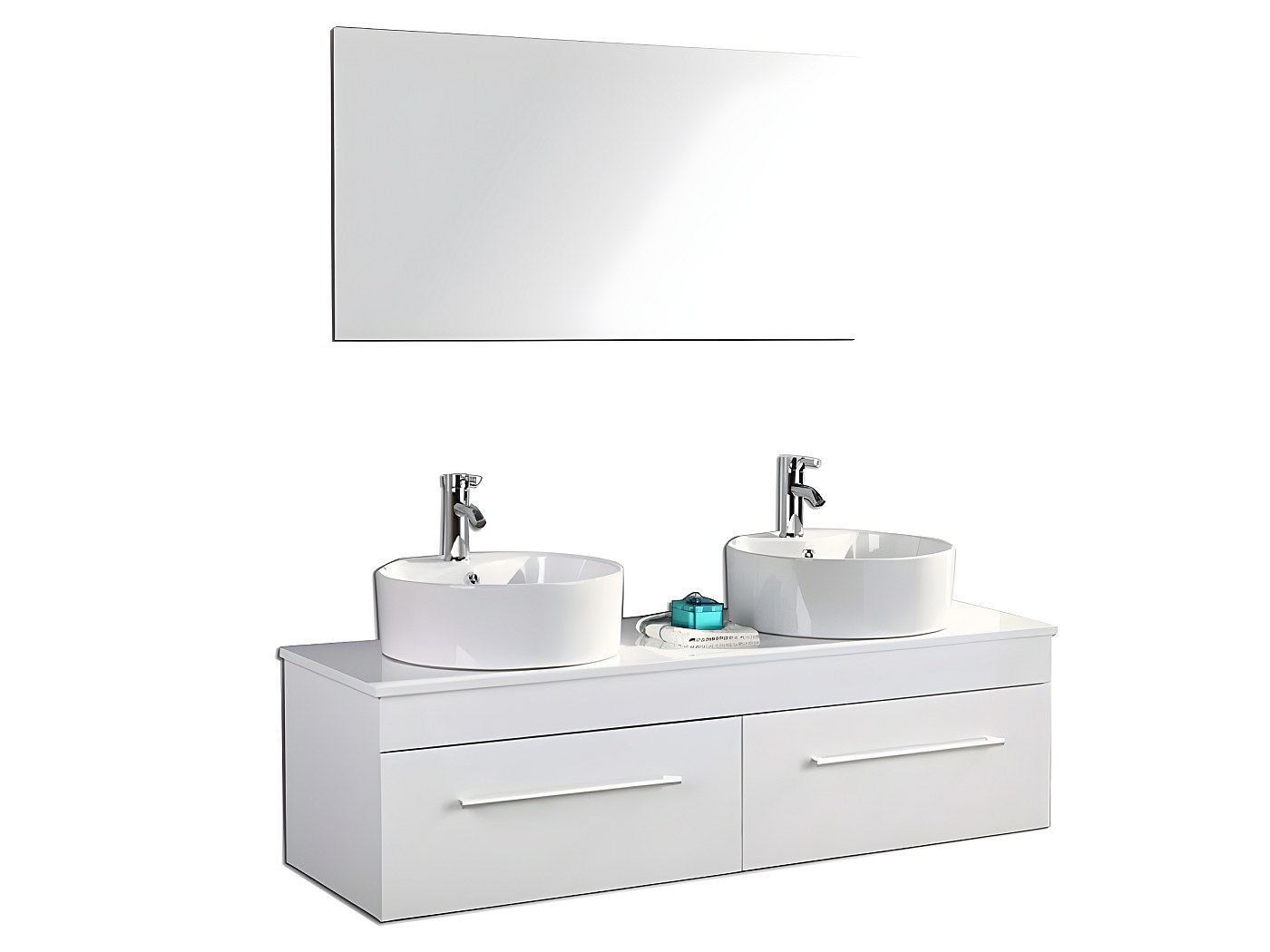 Porte-rouleau Papier Toilette STALFORM - Design Loft Industriel, Acier Blanc, 14,5 Cm, Kit Montage Inclus