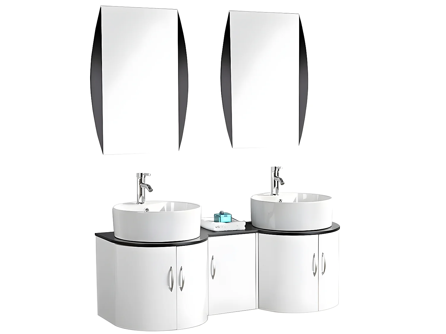 Meuble de Salle de Bain 138 cm Lavabo inclus – Eloise