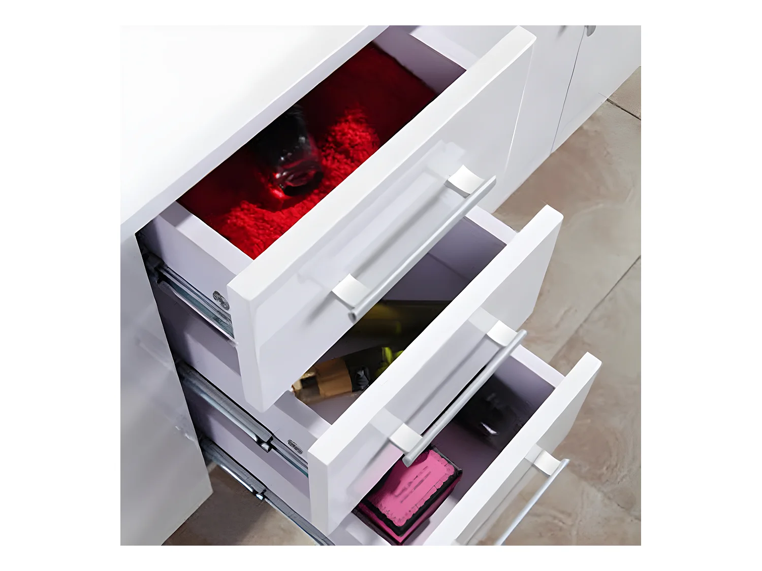 Wit badkamermeubel 150 cm Inclusief wastafel – Hallie