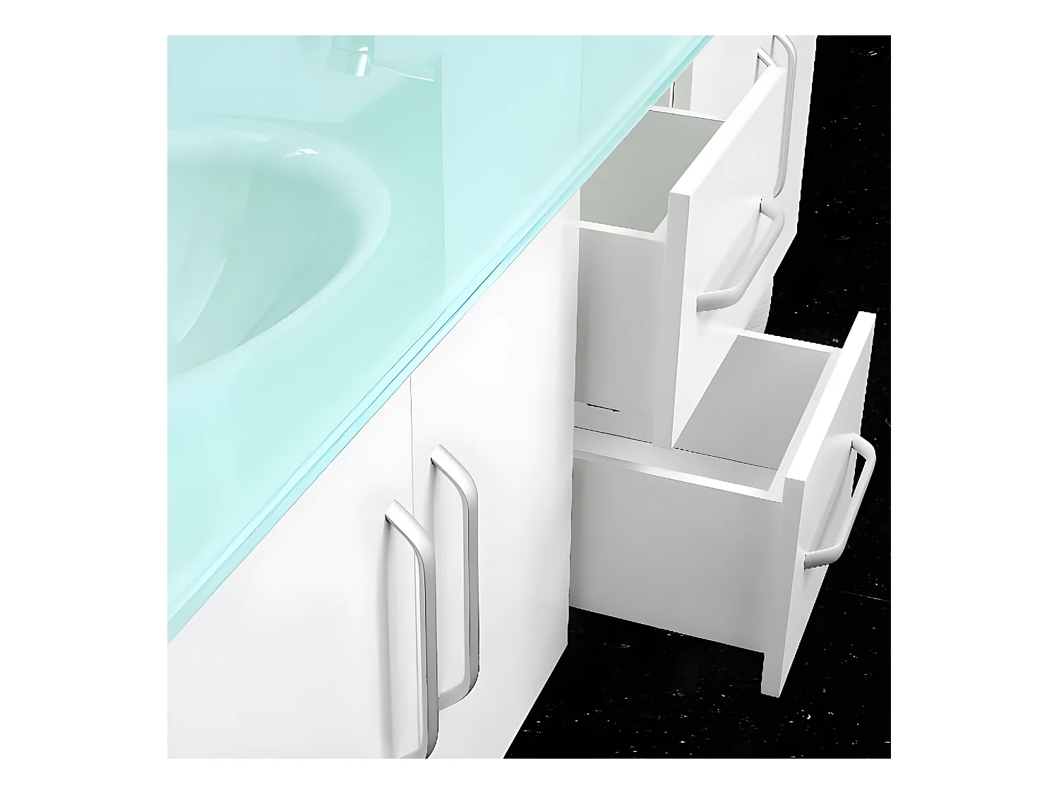 Mobile Bagno Bianco 151 cm Lavabo Incluso – Gracie