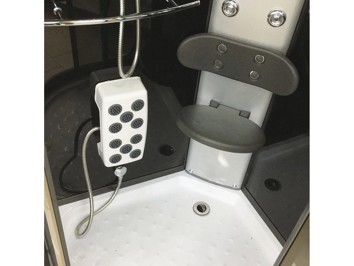 Douche hydromassante 90 x 90 cm – Star