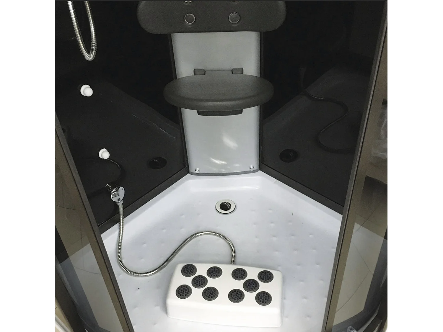 Douche hydromassante 90 x 90 cm – Star