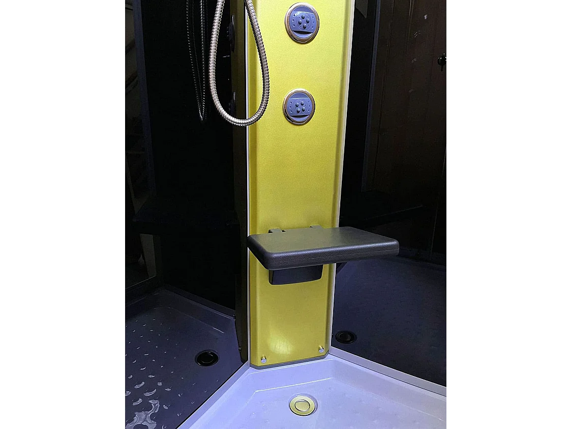 Cabina de ducha hidromasaje 100 x 70 cm - Venus