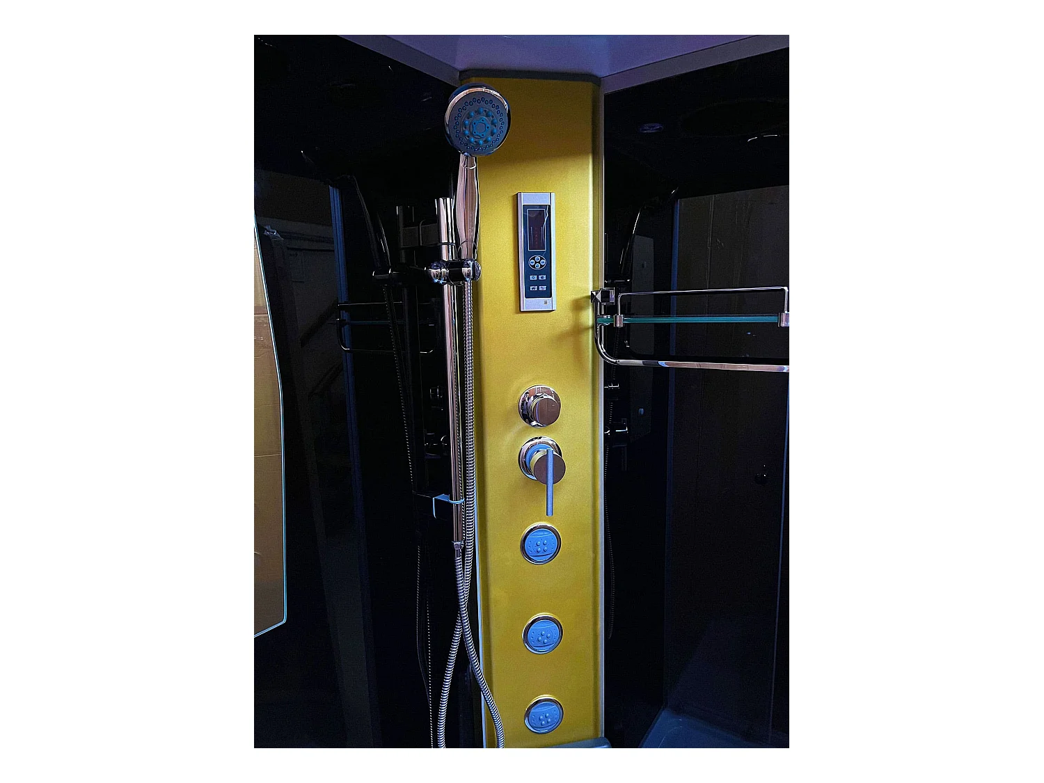 Cabina de ducha hidromasaje 100 x 70 cm - Mars