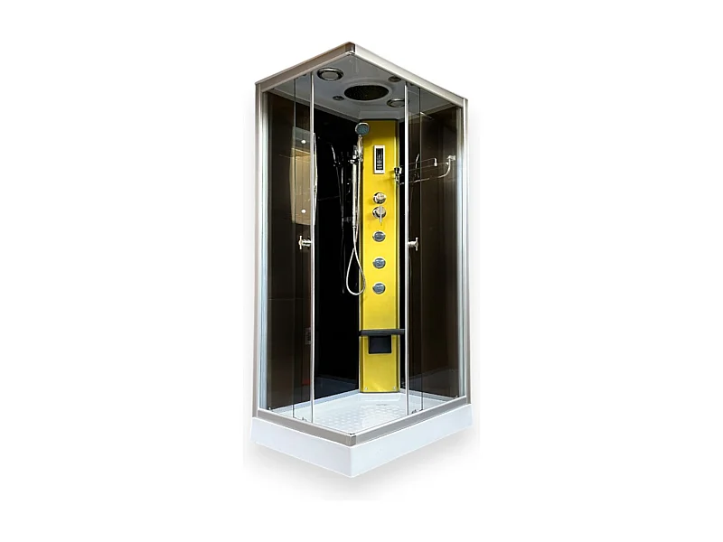 Cabine de douche hydromassage 100×70 cm – Mars