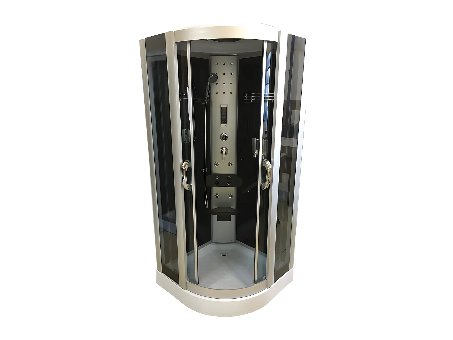 Cabina de ducha hidromasaje 90 x 90 cm - Moon