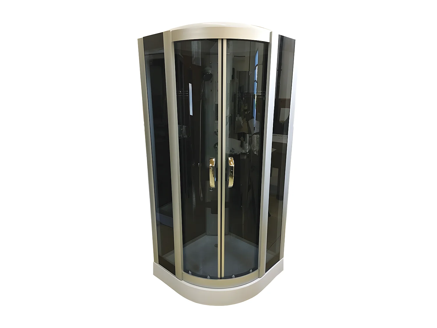 Cabina de ducha hidromasaje 90 x 90 cm - Moon