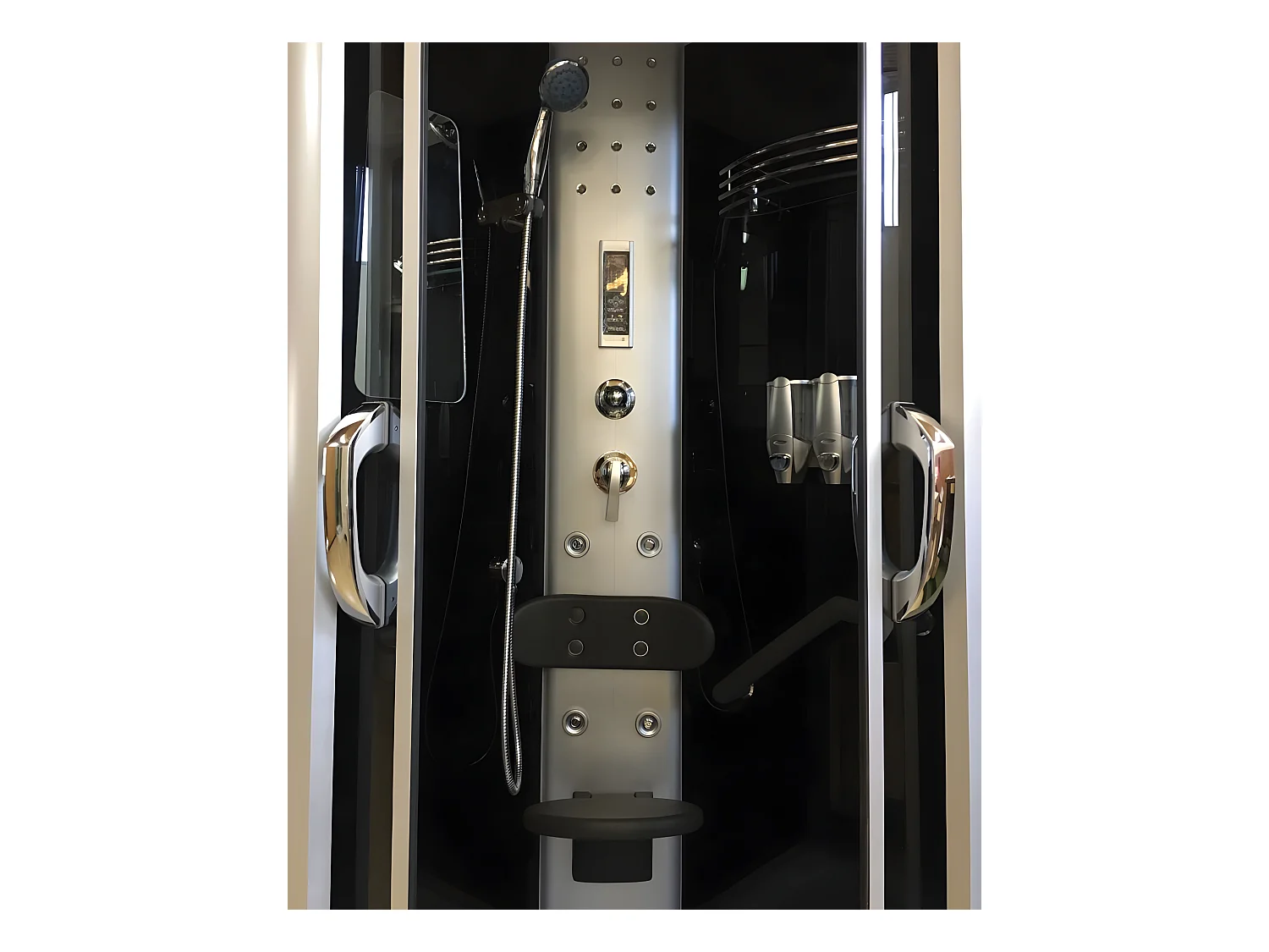 Cabina de ducha hidromasaje 90 x 90 cm - Moon