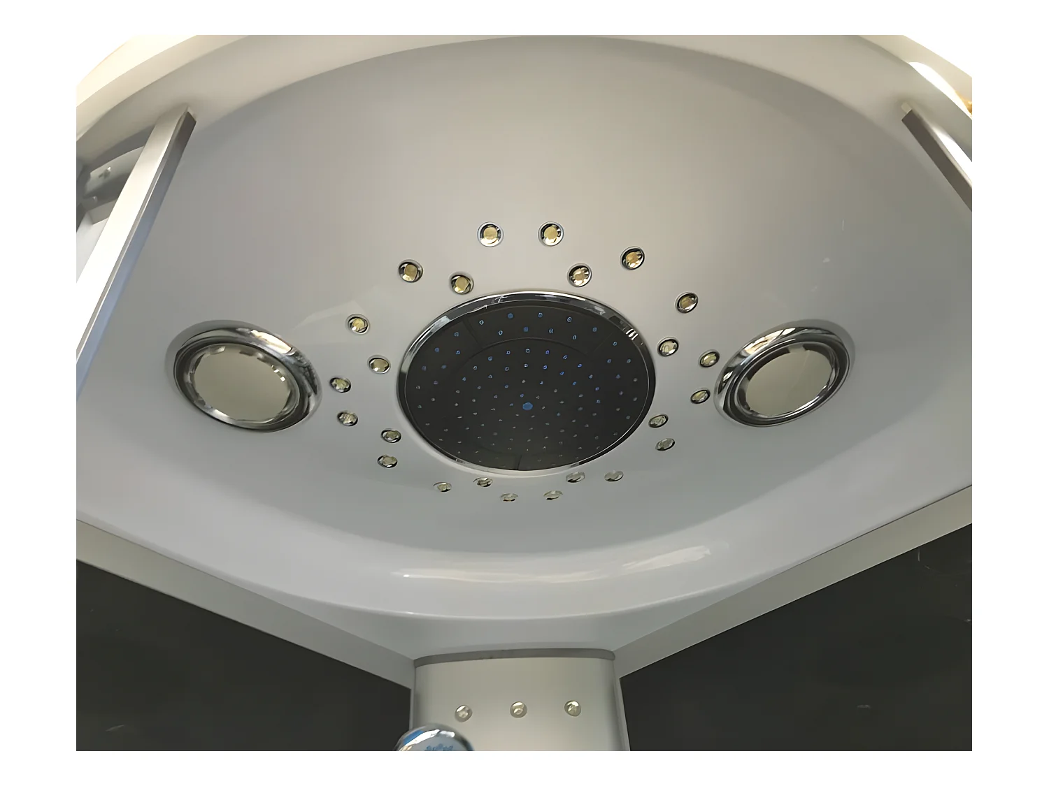 Cabina de ducha hidromasaje 90 x 90 cm - Moon