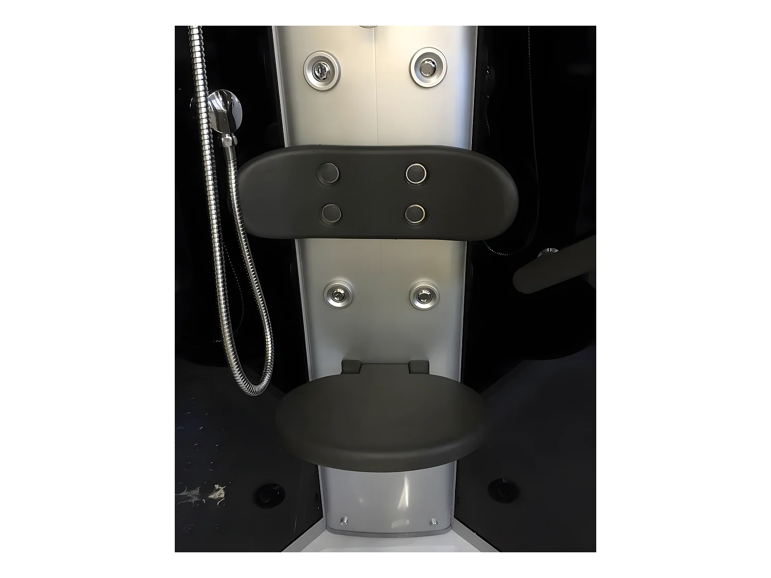 Cabina de ducha hidromasaje 90 x 90 cm - Moon