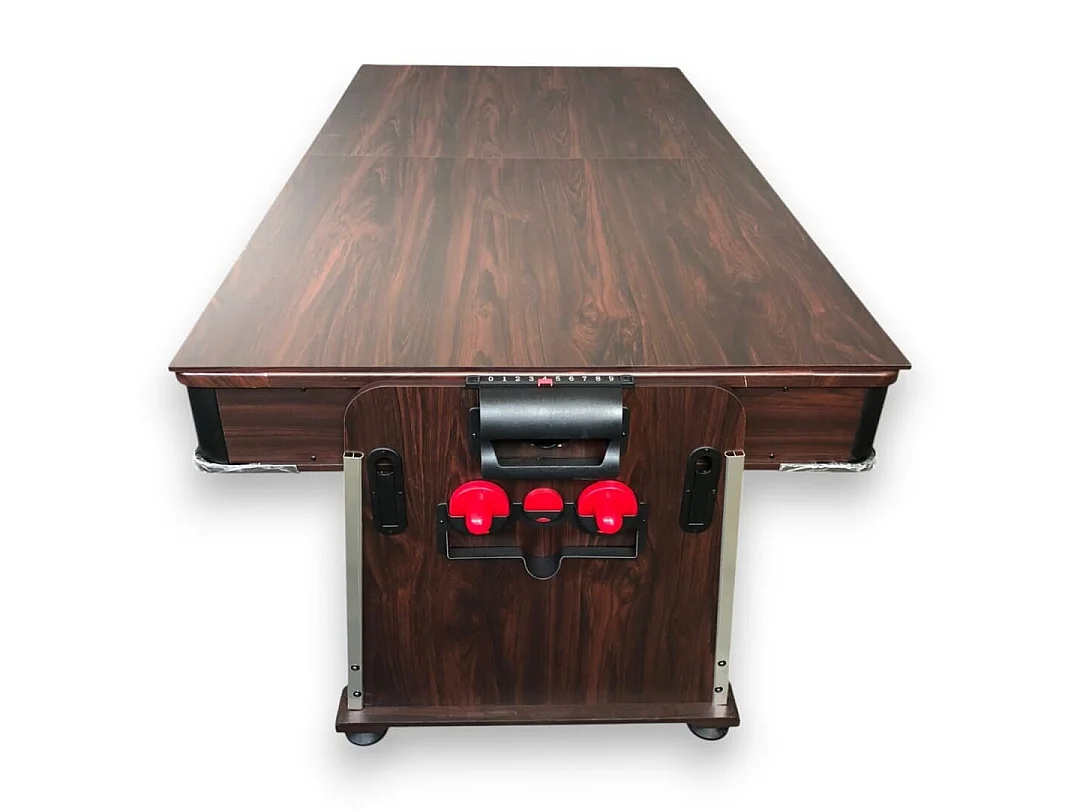 Mesa de Billar 7 pies Multijuego Verde Air Hockey + Ping Pong - Stark