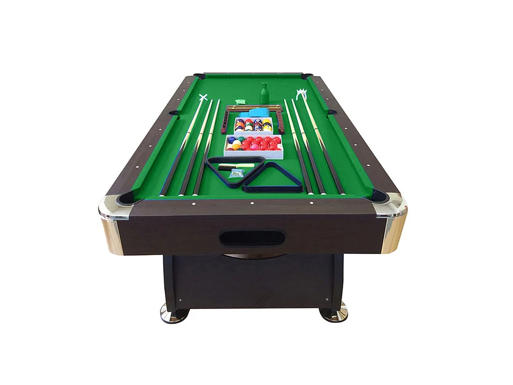Mesa de billar de 8 pies completa con accesorios - Viper Green