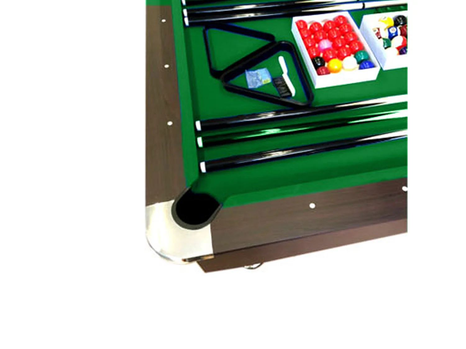 Table de billard 8 pieds avec accessoires complets – Viper Green