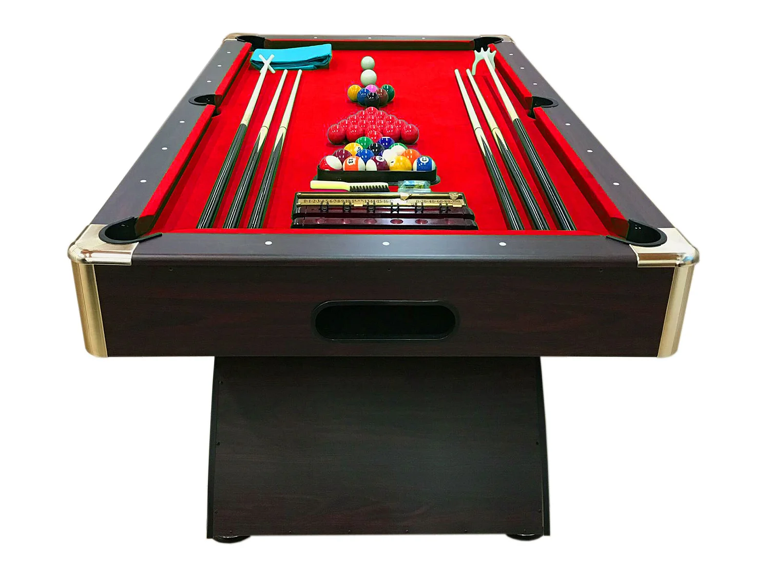 Biljarttafel 8 voet modern compleet met accessoires – Thanos