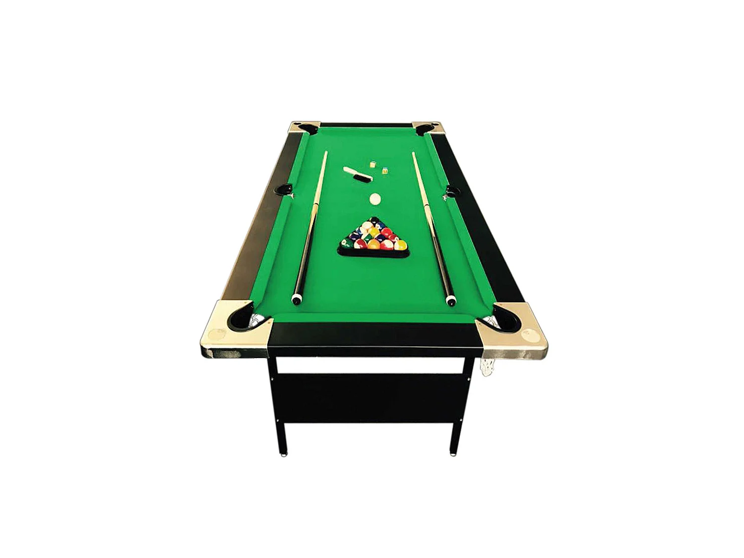Grüner klappbarer 6-Fuß-Billardtisch - Groot