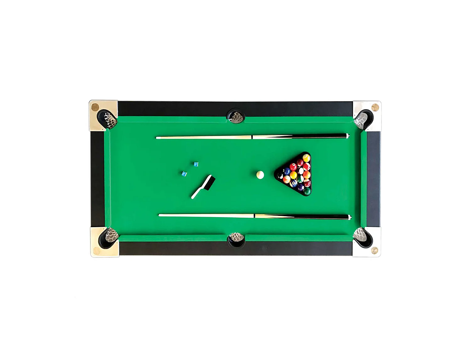 Mesa de billar plegable verde de 6 pies - Groot