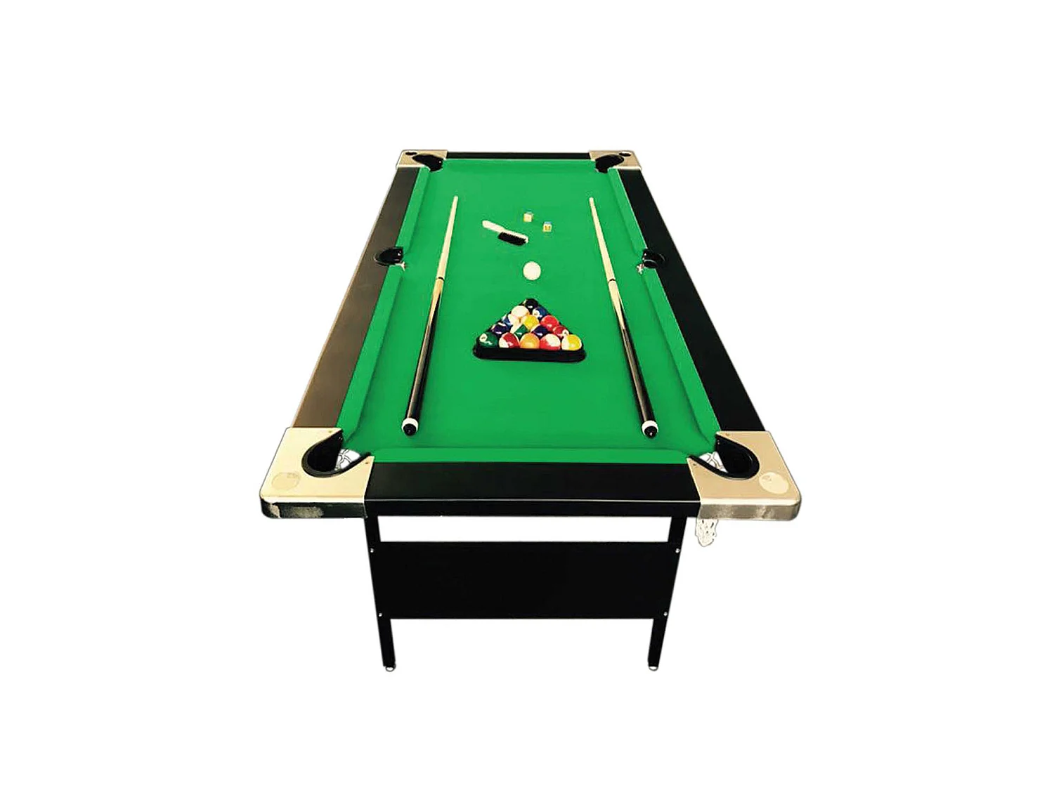 Biljarttafel 6 Voet Opklapbaar groen – Groot