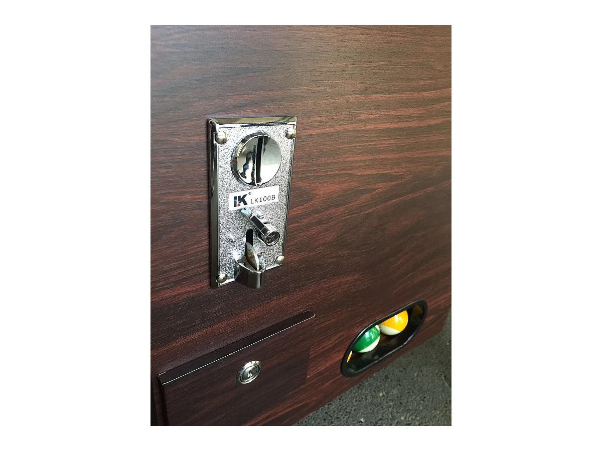 Table de Billard 8 pieds vert avec monnayeur manuel – Atlas