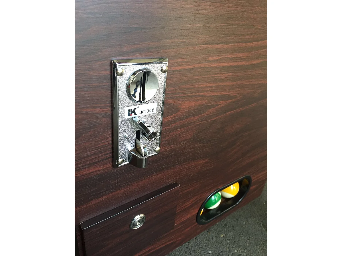 8-Fuß-Billardtisch Grüner mit manueller Münzmechanik – Atlas