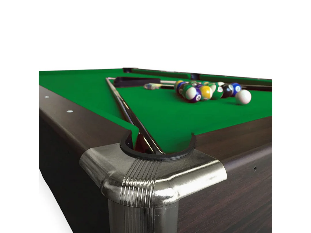 Table de billard professionnelle 8 pieds avec monnayeur manuel – Atlas