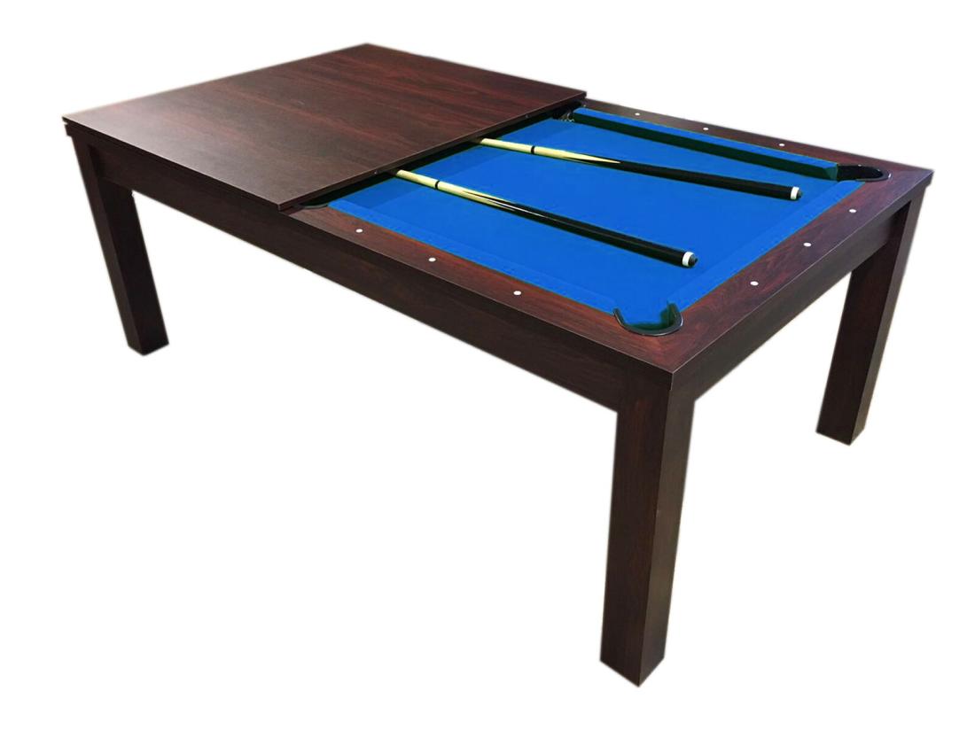 vente unique Table de Billard 7 pieds bleu convertible en table – Atlantis