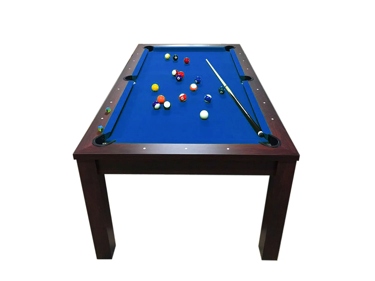 Biljarttafel 7 voet blauw om te bouwen tot tafel – Atlantis