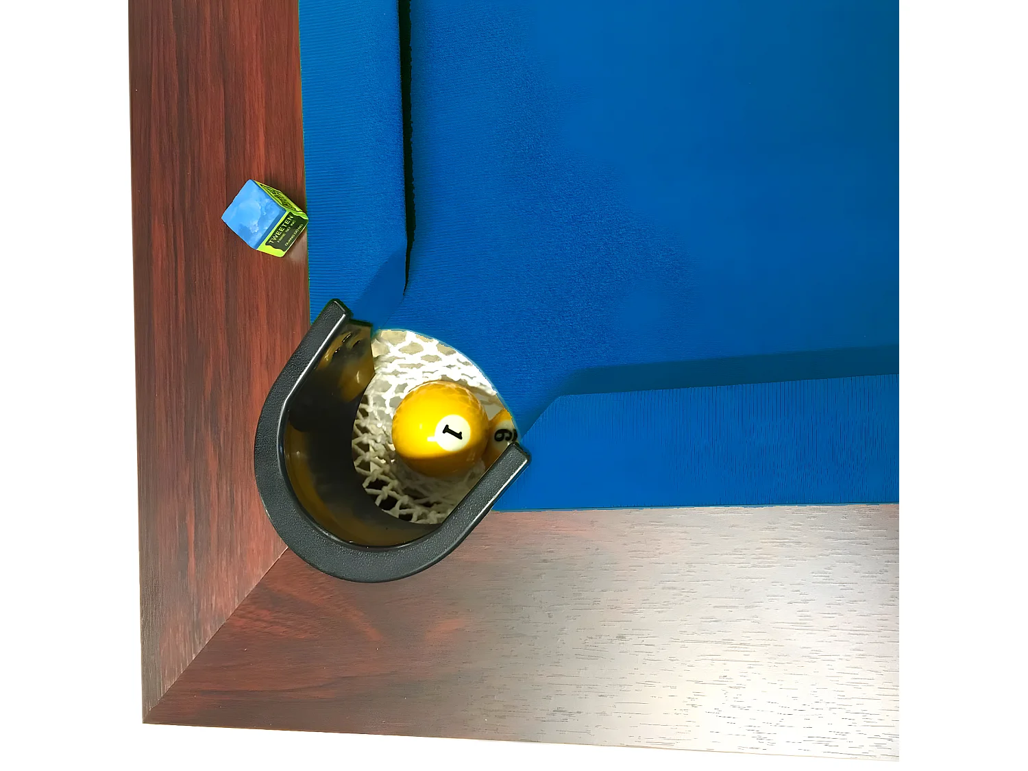 Biljarttafel 7 voet blauw om te bouwen tot tafel – Atlantis