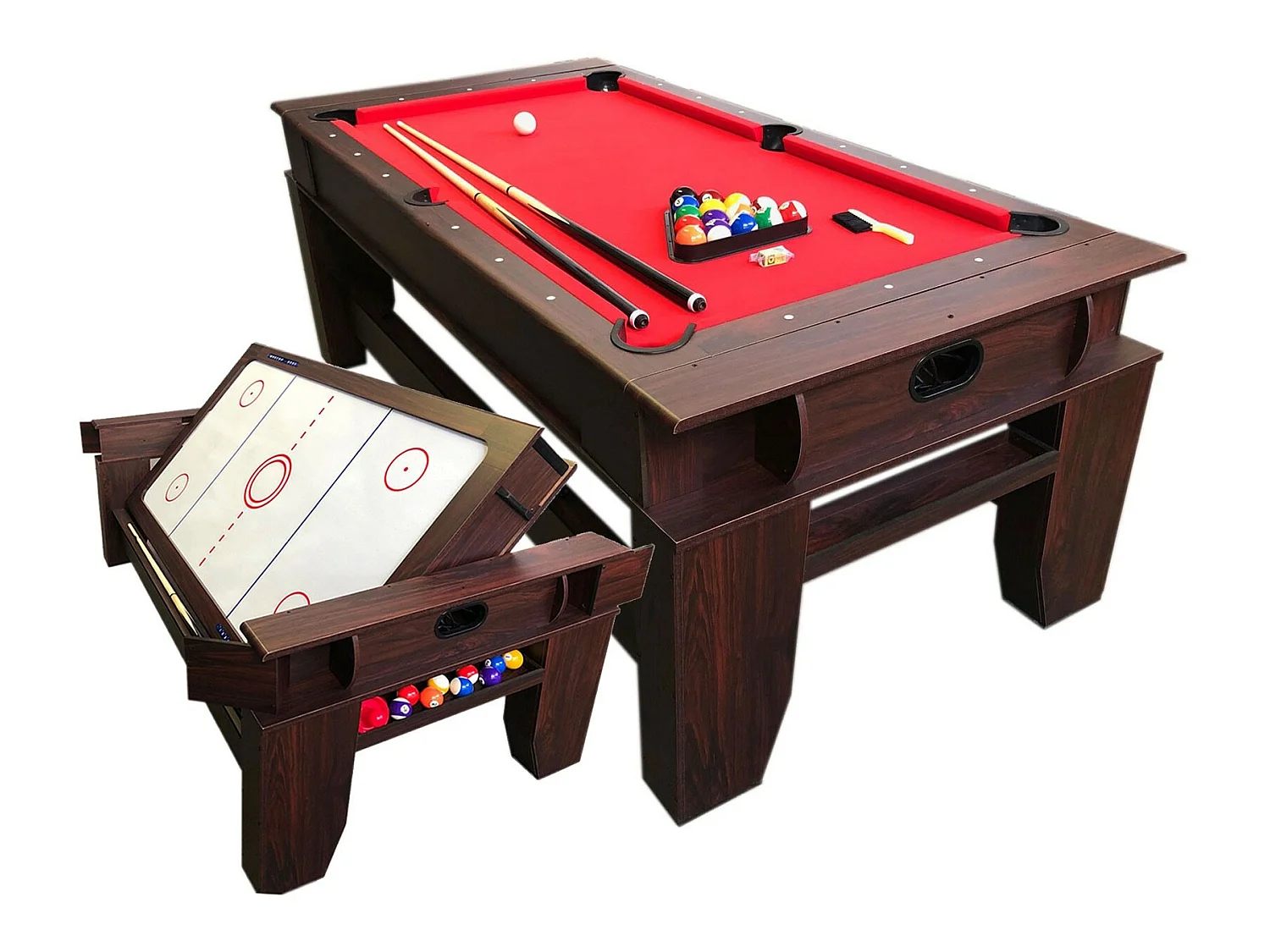 7-Fuß Billardtisch Multigame mit Air Hockey – Panther