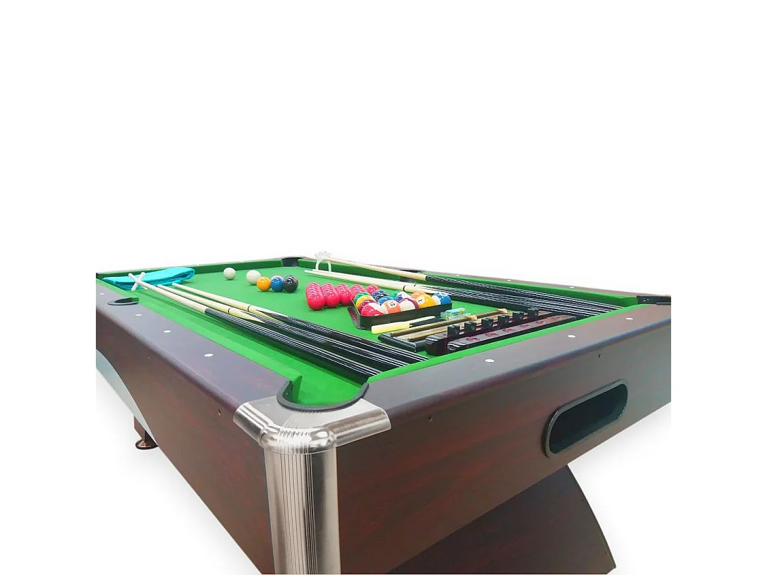 Biljarttafel 8 voet modern compleet met accessoires – Poseidon